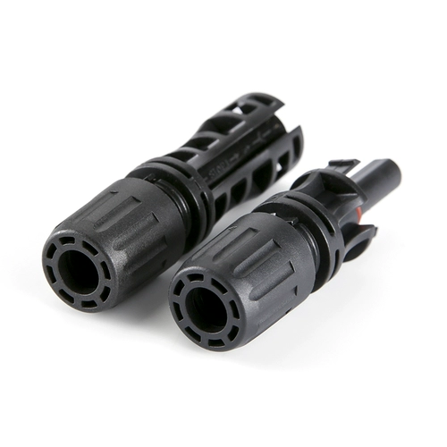 Национальный стандартный MC4 Фотоэлектрический разъем выдерживает напряжение напряжения 1500 В. Мужской и женский штепсец 50A/60A Панель панели солнечного модуля