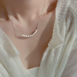 Ожерелье из стерлингового серебра 925 пробы для женщин, новинка 2025 года, популярный нишевый дизайн, доступное роскошное высококачественное ожерелье на шею ключицы, ювелирные изделия