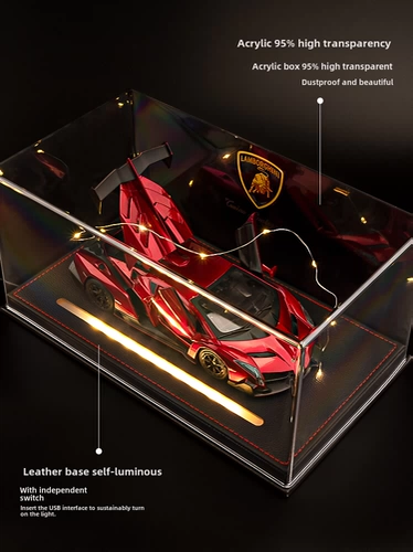 兰博基尼模型限量版毒药跑车药物合金车模彷真车玩具车收集装饰礼物