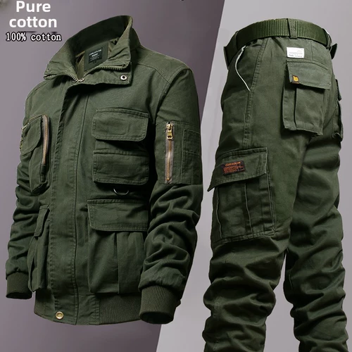 Камуфляжная куртка для работы, хлопковый пуховик, бархатный комплект, увеличенная толщина