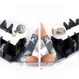 Клеммная колодка на рейку Td15A 20A 30A 60A 100A 10 позиций 20 позиций 30 позиций 40 позиций клеммная колодка