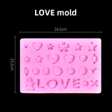 Силиконовая форма, набор материалов ручной работы, упаковка, эпоксидная смола, матовый клей, «сделай сам»