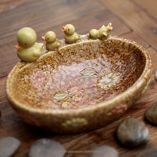 Европейская керамическая тарелка с фруктами, креативная большая домашняя гостиная, журнальный столик, тарелка для закусок, хранилище для ключей, декоративные украшения