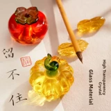 Люпинтан пресс-папье каллиграфия специальное исследование четыре сокровища инновационная практика бумага для украшения кисть держатель для ручки для каллиграфии держатель для ручек линейка давления линейка из хрустального стекла