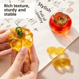 Люпинтан пресс-папье каллиграфия специальное исследование четыре сокровища инновационная практика бумага для украшения кисть держатель для ручки для каллиграфии держатель для ручек линейка давления линейка из хрустального стекла