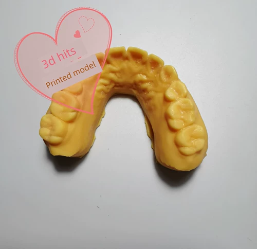 3D-модель смолы для печати 3D-модель зуба