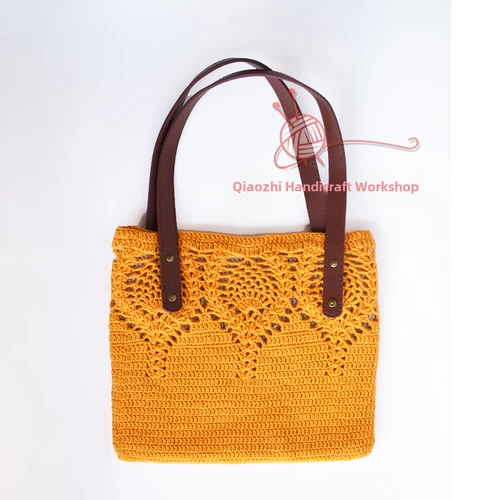 Модная плетеная кожаная желтая универсальная сумка на одно плечо, из натуральной кожи