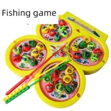 Детские электромагнитные музыкальные рыбки для рыбалки, 32 шт, 1-2-3 лет