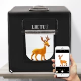 Dimmable светодиодный маленький студийный настройка съемки светлой светлой световой коробки мини -таобао заполнить свет простые фото реквизит