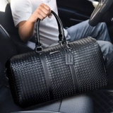 Вместительная и большая плетеная сумка для путешествий, модная спортивная сумка для путешествий, сумка на одно плечо