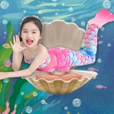 Русалка одежда Детский рыбная хвоста Русалка русалка русалка