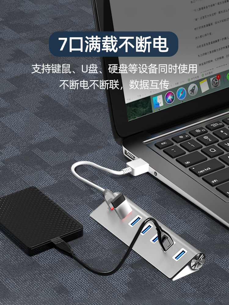 Usb3.0 расширять Устройство ноутбук компьютер интерфейс штекер много рот линии электропередачи разбрызгиватель рабочий стол компактный рабочий стол выход питание от принтер один из четырех внешний Хаб набор нить Гуанфенгьюань