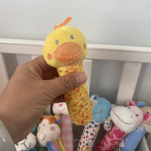 Интеллектуальная игрушка, хваталка, погремушка, с медвежатами, можно грызть