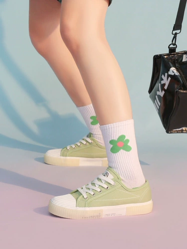 人本 Мятная универсальная обувь, тканевые туфли, летние кроссовки, официальный продукт, коллекция 2021, популярно в интернете