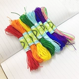 Красочная плетеная подвеска, браслет из красной нити с бусинами, ремешок, клубника, 72 размер, «сделай сам»