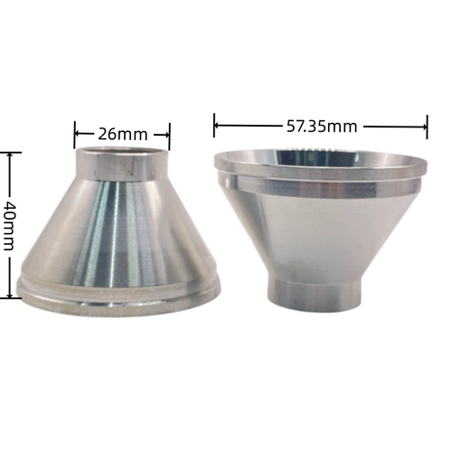 Металлическая глянцевая лампочка направленного света, фонарь, 40, алюминиевый сплав, DIY