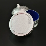 Маленькая коробочка для хранения, серебряный ящик для хранения, кольцо, коробка, подарок на день рождения