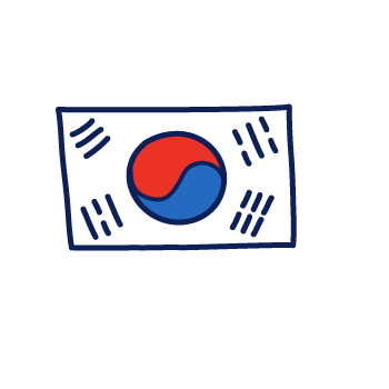 顺丰现货韩国进口白kouz