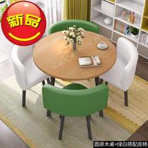 Round Table Guest Personality Mix M Will Living-room Negotiate Table And Chairs Drinks Shop 44 Light Lavish Tea Terrace Simple Little