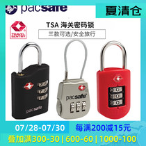 PacSafe password customs lock wire padlock suitcase gym tsa certified lock suitcase anti-theft lock