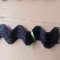 Plastic sheet windproof planting i greenhouse fixed accessories thickened corrosion-resistant plated anti-rust zinc spring clip slot