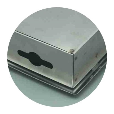 n pilot panel protection lightning box o box stainless 304 lightning-proof single-sided test lightning protection ground stainless steel b