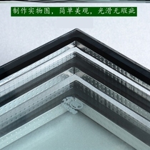 Hollow glass aluminum spacer in the middle of the flat strip hardware decorative aluminum strip high frequency welding door and window 8a welded aluminum plate 4a-2m