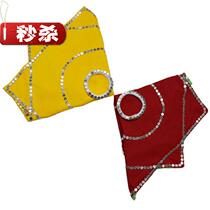 Two-color dance handkerchief handkerchief east 8 pairs two songs A dance handkerchief flower octagonal scarf square dance handkerchief one north