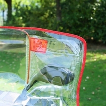 Windproof electric motorcycle motorbike transparent front sunscreen summer windshield rain V-plate waterproof front sunscreen