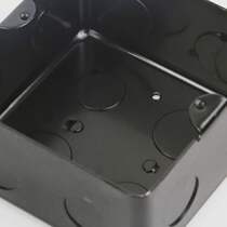 Anti-corrosive thickened bottom box ground floor floor floor socket pre-Q buried with dark-pass iron base