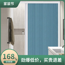 Porte de salle de bain Youshiman porte coulissante télescopique pliante séparation sèche et humide cloison de douche de salle de bain étanche et anti-moisissure porte pliante