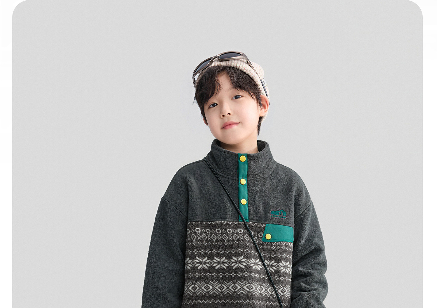 Zuoxi Children's Clothing Boys' Pants Children's Cargo Pants Autumn and Winter 2026 New Style for Older Children Fleece-Lined Outdoor Pants Long Pants — 88