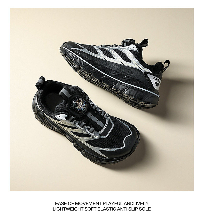 Qibohui Breathable Mesh Wide-Toe Boys' Shoes 2026 Spring and Autumn New Model Youth Casual Children's Sports Shoes — 15