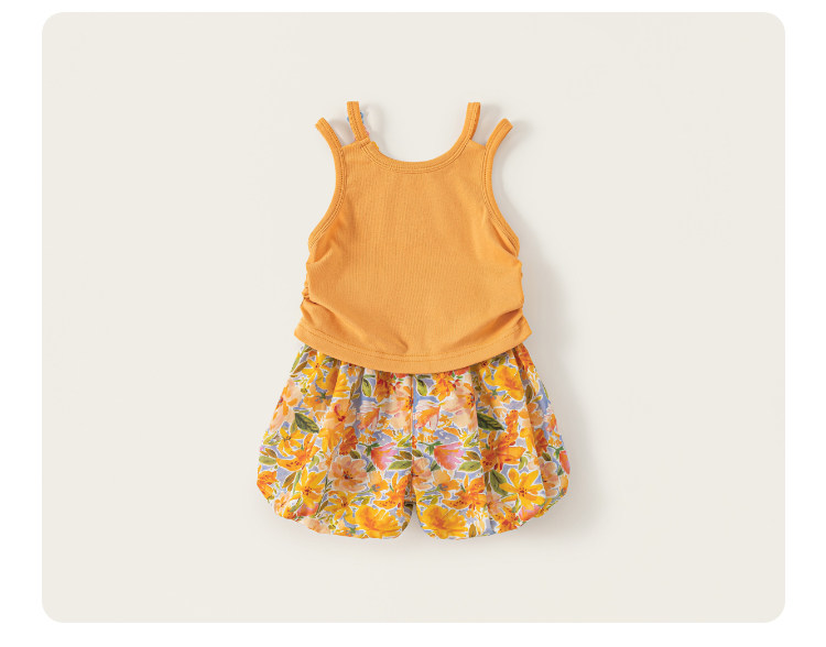 Girls' Summer Outfits, Beautiful Clothes for Baby Girls, Children's Summer Wear, Stylish Dopamine Outfits for Summer, Fashionable Children's Clothing — 40