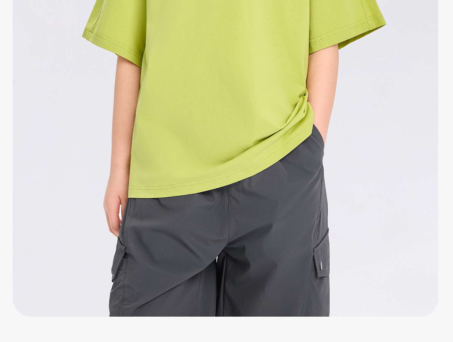 Zuoxi Children's Clothing Boys' Short-Sleeve T-Shirt Children's Cool Summer Wear 2026 New Model Boys' Large Children's Class a Antibacterial Top Trendy — 58