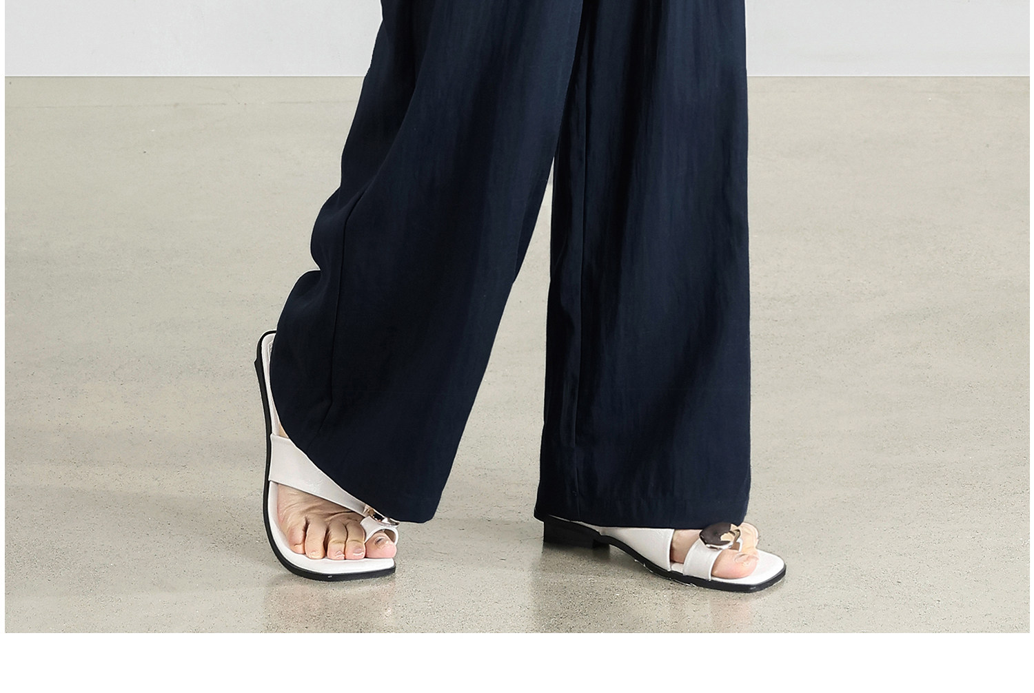 Maternity Premium Wide-Leg Pants Summer Thin Lyocell Cool Linen Casual Pants Ice Silk Draped Maternity Trousers — 32