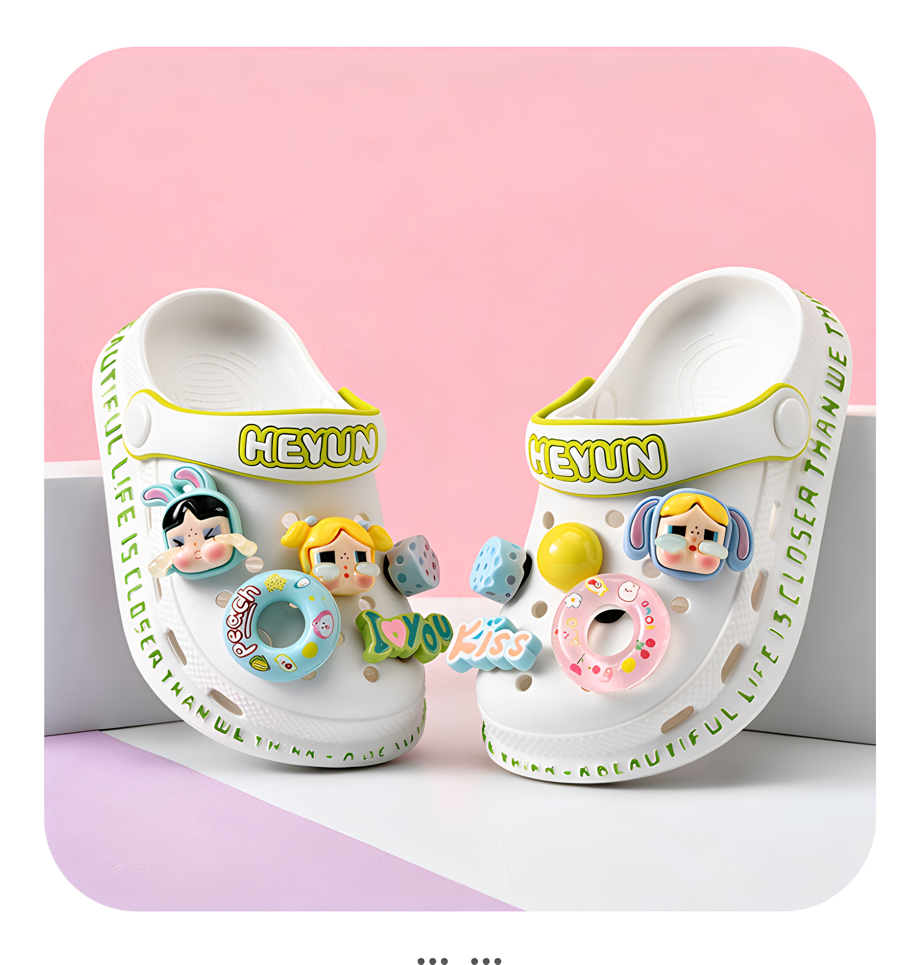 Crying Baby Girl Clog Shoes Children's Slippers Summer New Style Kids Summer Non-Slip Little Girls Indoor Girls' Princess Shoes — 16