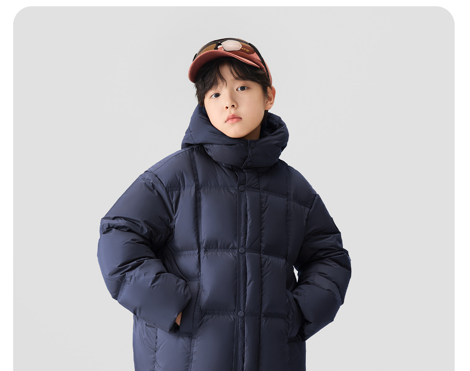 Zuoxi Children's Clothing Boys' down Jacket Winter Warm 2026 New Model Kids' Triple-Protection Thermal Storage Puffer Jacket for Older Children — 59