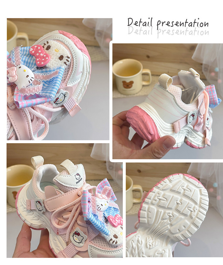 Astro Boy Girls' Shoes, White Sneakers, 2026 New Summer Soft-Soled Breathable Running Sports Mesh Shoes for Girls — 7