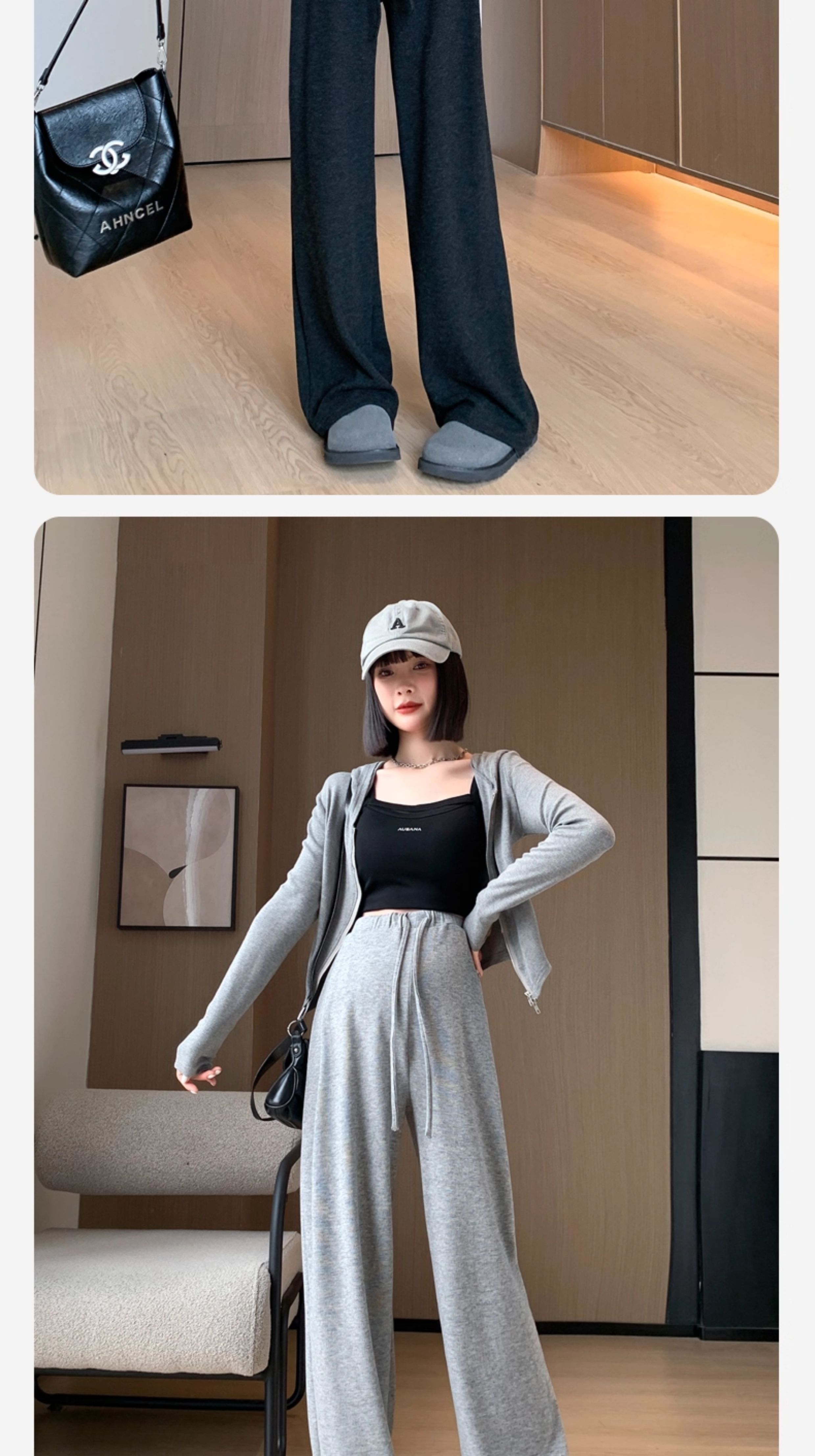 Autumn and Winter Outer Wear Thickened No Belly Support Pregnant Women's Pants — 23