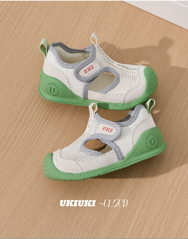 Ukiuki Baby Toddler Shoes, Wide-Fit Children's Shoes for Infants and Toddlers, Boys' and Girls' Sandals, Wide-Fit Barefoot Breathable Functional Shoes — 10