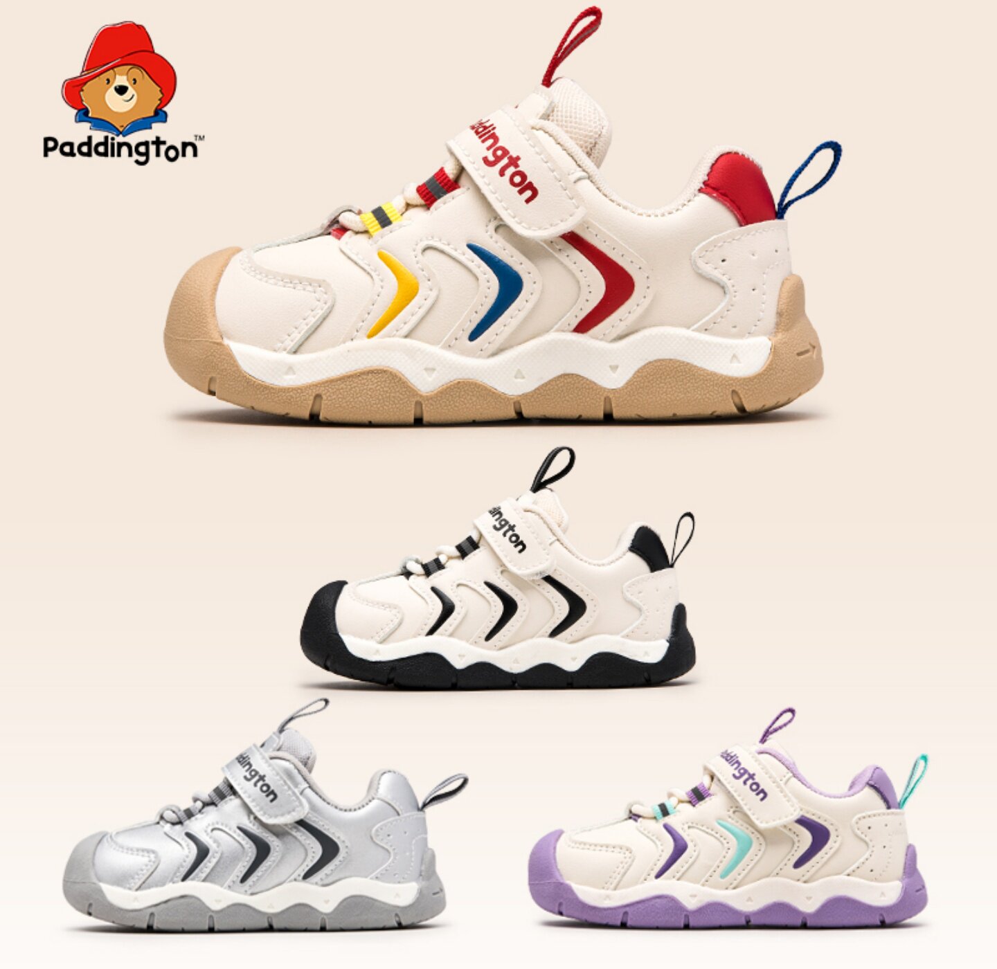 Paddington Bear Genuine Functional Shoes Toddler Shoes 2026 Spring Children's Sports Shoes for Boys and Girls Soft-Soled Non-Slip Shoes — 1