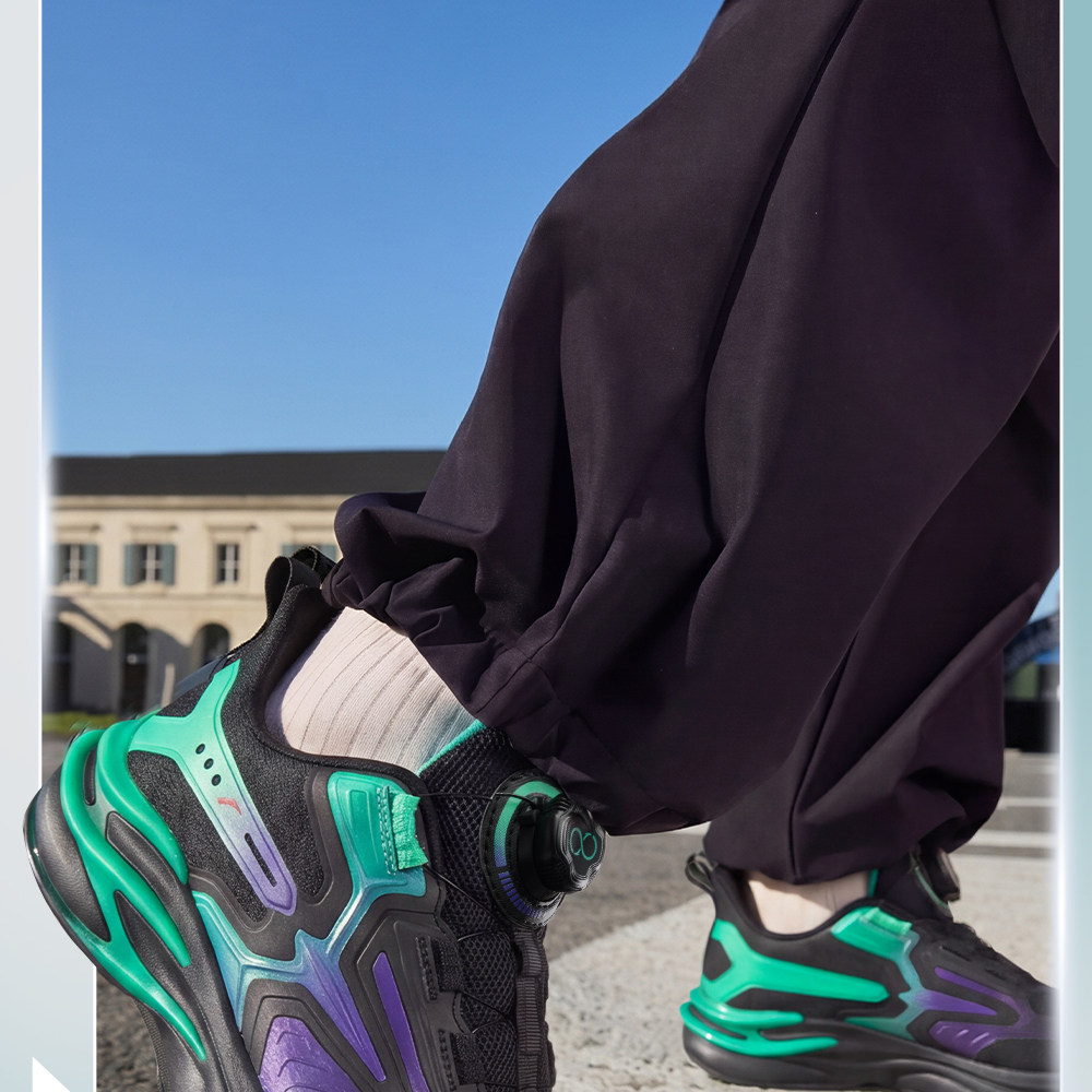 Anta Kids Boys' Running Shoes 2026 Autumn New Model Professional Breathable Sports Shoes for Boys — 29