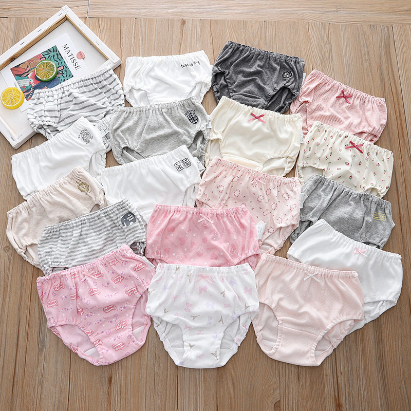 Exported to Japan, Children's Pure Cotton Class a Briefs, Bread Pants, Breathable and Sweat-Absorbent for Boys and Girls of All Ages, Suitable for All — 1
