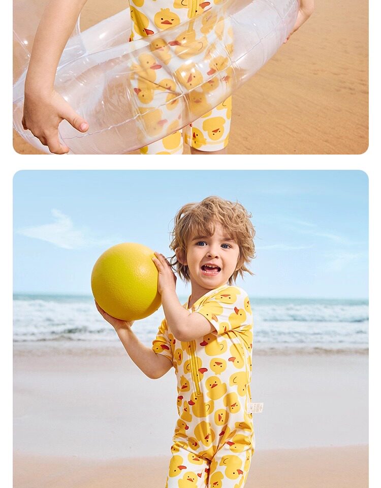 Balabala One-Piece Baby Beach Stretch Swimsuit — 22