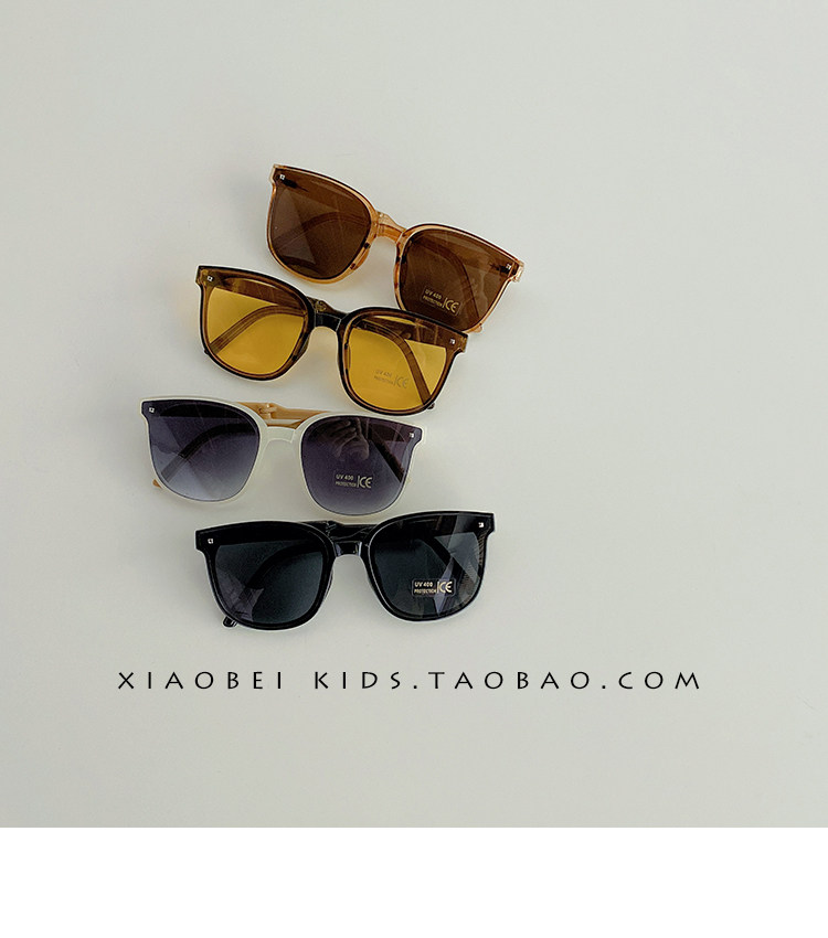 Foldable Summer UV-Proof Sunglasses for Boys and Babies — 33