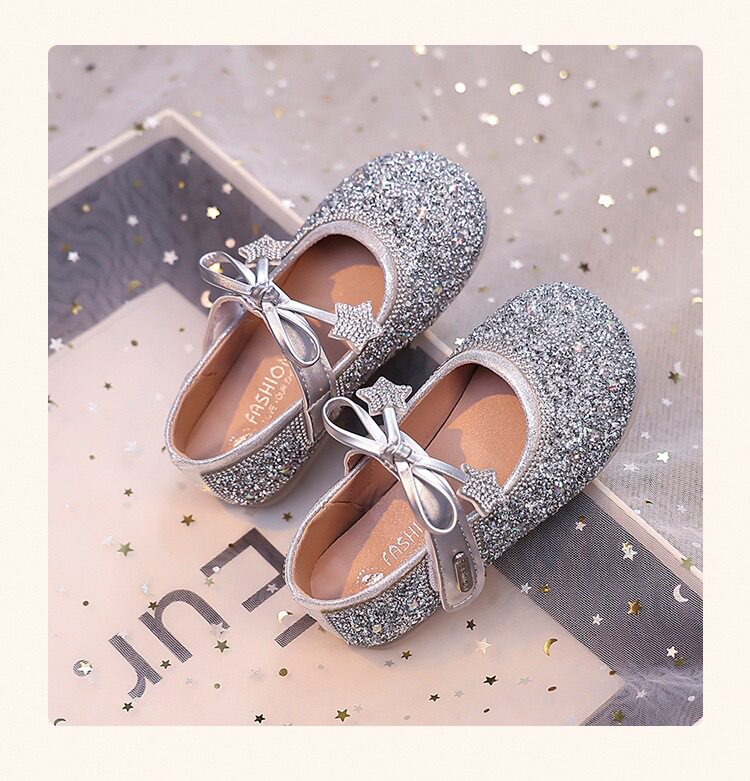 British Nu High-End Little Girl Princess Shoes, Girls' Dress Shoes, Beautiful Crystal Shoes, 2026 New Spring and Summer Single Shoes — 17