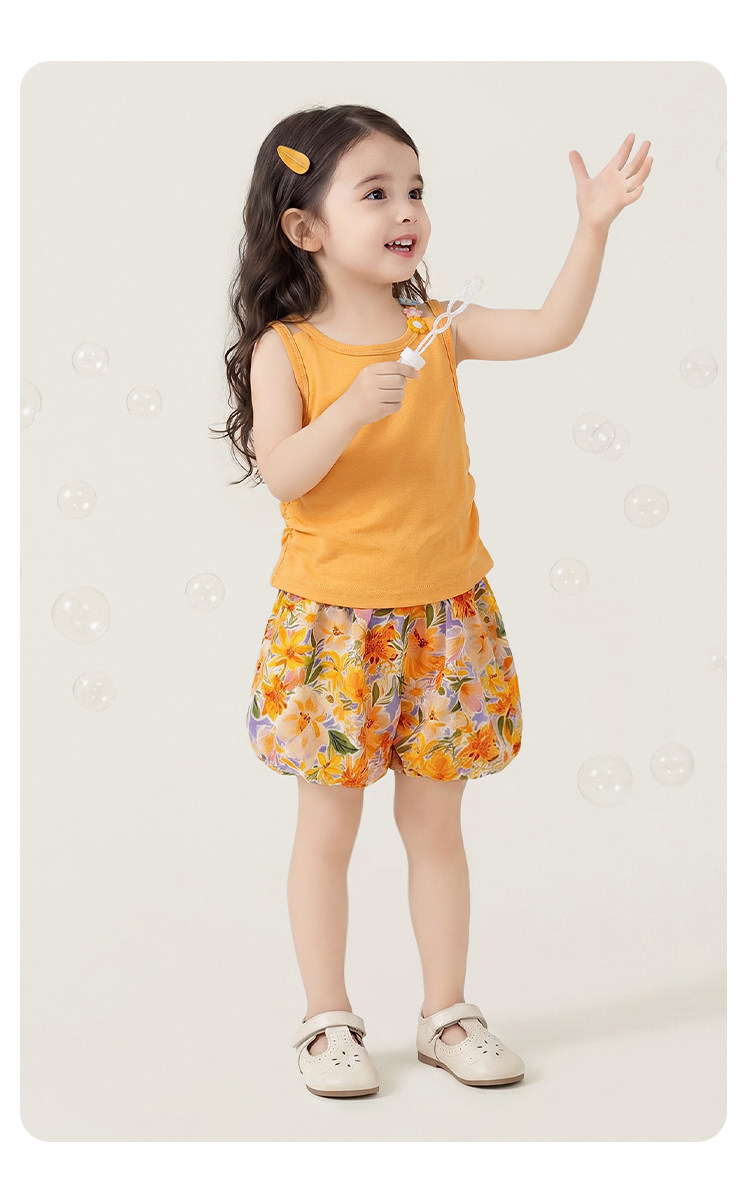 Girls' Summer Outfits, Beautiful Clothes for Baby Girls, Children's Summer Wear, Stylish Dopamine Outfits for Summer, Fashionable Children's Clothing — 31