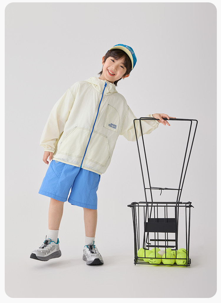 Haima's Children's Sun Protection Clothing Summer 2026 New Summer Style Skin Jacket Girls' Lightweight Coat Boys' Sun Protection Clothing — 40