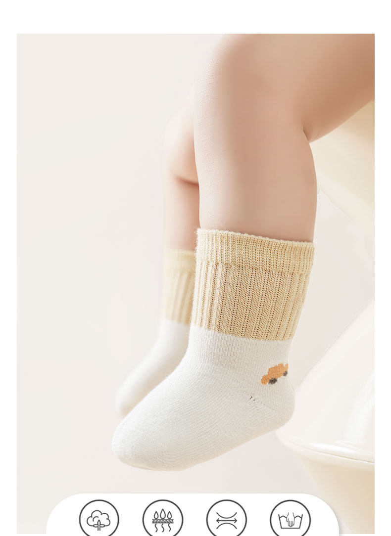 Baby Socks 0-March Spring and Autumn Newborn Boneless Baby Socks — 1